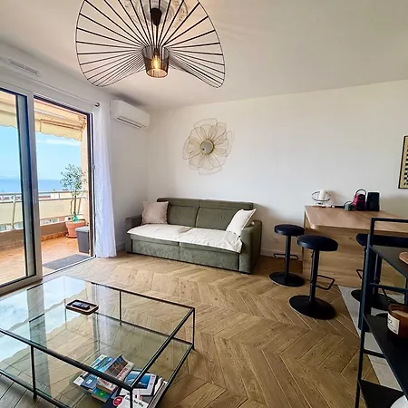 Casamea - T2, Vue Mer, 5min, Terrasse Daire Ajaccio (Corsica)
