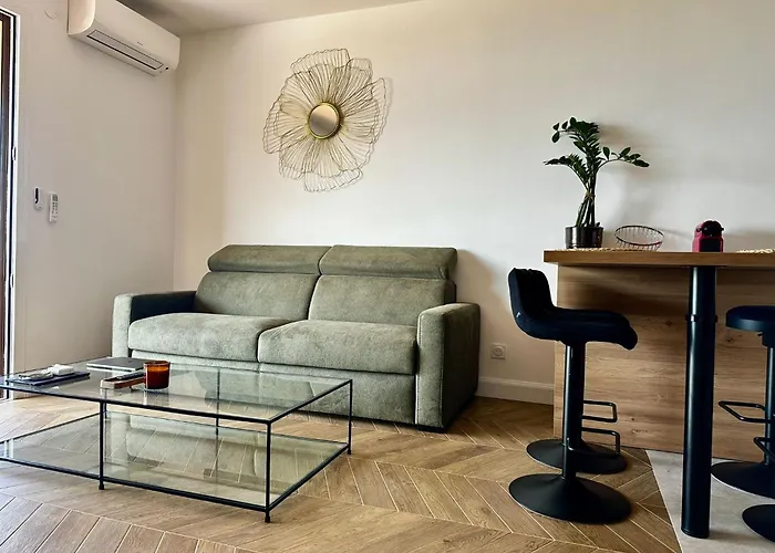 Casamea - 5min, Vue Mer, Terrasse, Clim Ajaccio (Corsica)